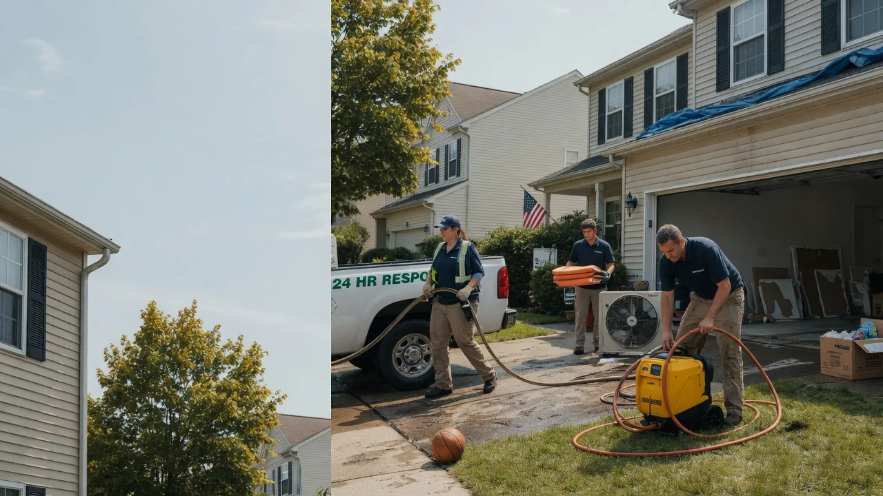 Emergency Water Damage Restoration in Tovey, IL near me